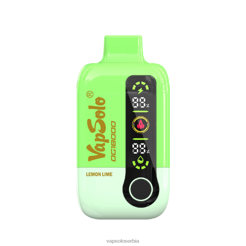 VapSolo DG18000 вапе за једнократну употребу лимун лимете 680N250 - Vapsolo Review