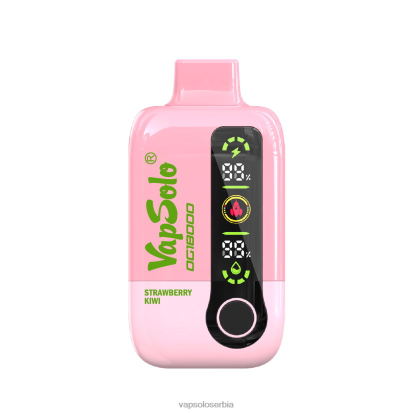 VapSolo DG18000 вапе за једнократну употребу киви од јагоде 680N257 - Vapsolo Nicotine